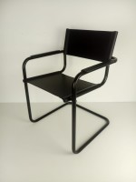 Krzesło bauhaus, mart stam, breuer, skóra.JPG