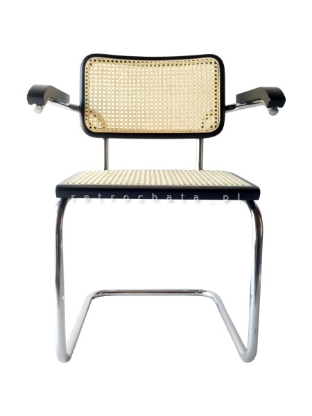 Krzesło cesca s364 czarny chrom retro.jpg